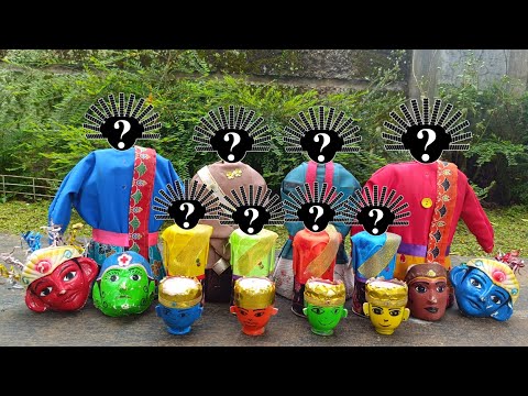 Wow Banyak Ondel-ondel Tanpa Kepala 🤔 Ayo Cari Kepala Ondel-ondel Kumpulkan Lalu Cocokan...!!!