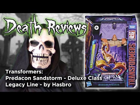Death Reviews: Predacon Sandstorm - Deluxe - Legacy