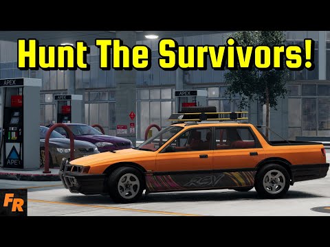 Hunt The Survivors! - Getting Defeated By Kerbs - BeamNG Drive