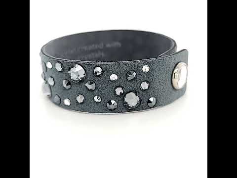 Браслет Spark из Алькантара со Swarovski Constallation Pictor BCONST2HSN - фото 1 - id-p1481190055