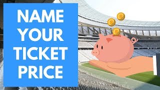 Name Your Ticket Price - The Only Ticket Bidding Platform - Tutorial
