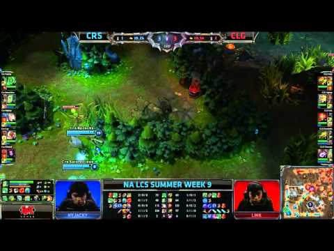 Team Curse (CRS) vs CLG (Counter Logic Gaming) | Super week NA LCS Summer 2013 W9D3 | Full Game HD