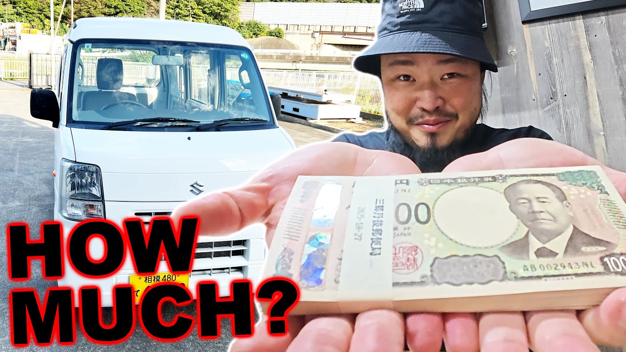 Paying for my used van in Japan