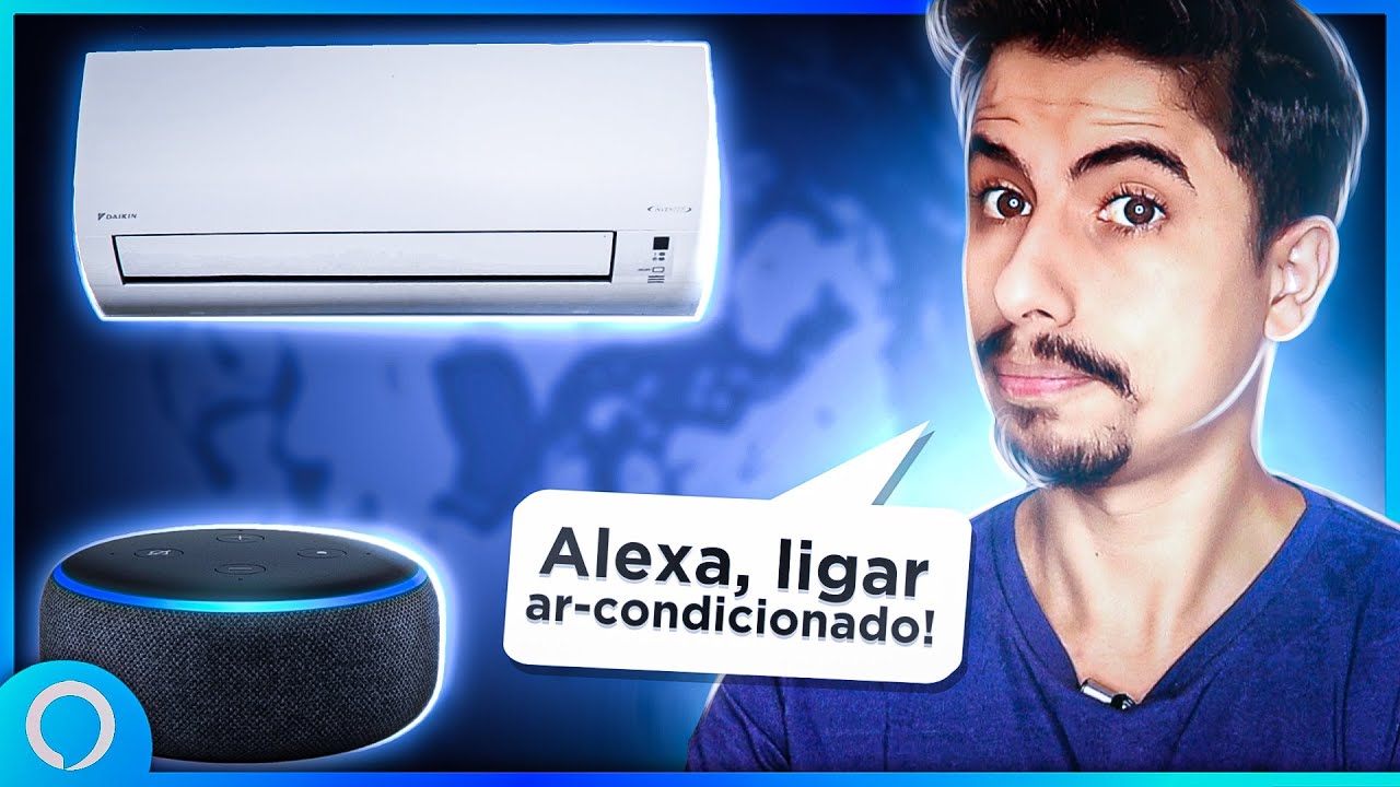 Como CONTROLAR QUALQUER AR CONDICIONADO PELO CELULAR ou COMANDO DE VOZ com a ALEXA!