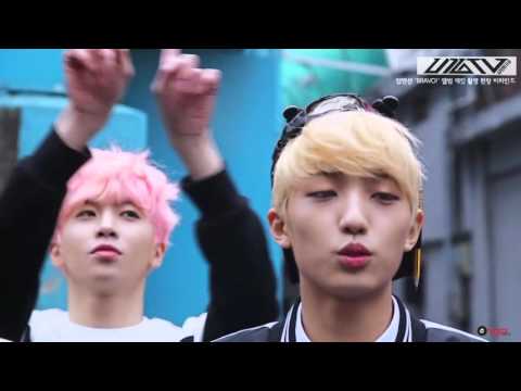 U10TV ep15   UP10TION 'BRAVO!' 的拍摄现场 精效中字