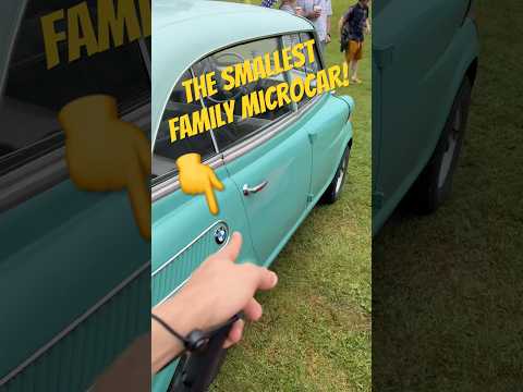Thumbnail for 🚨The Smallest Family Microcar! BMW 600 called the Family BMW Isetta! | 20hp | 500kg | #bmw #cars by BMW 600