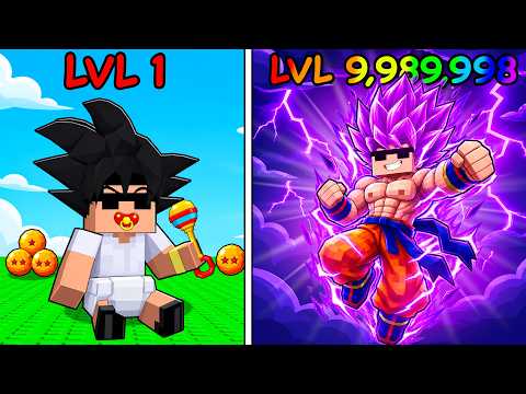 Evolving into SUPER SAIYAN in Roblox..