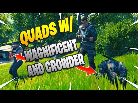 CoD BLACKOUT | QUADS DESTRUCTiON W/ CROWDER AND WAGNiFiCENT!!!