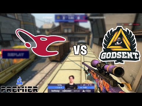 mousesports vs GODSENT Highlights - CSGO BLAST Premier Fall 2020 Showdown