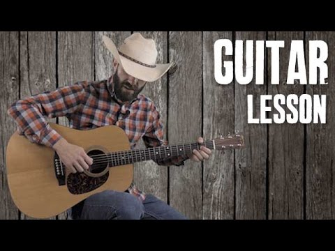Intro to Classic Country and Bluegrass Strumming - Beginner Guitar Lesson Tutorial