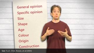 Adjectival Order: Why A "Big Red Balloon", not a "Red Big Balloon"?