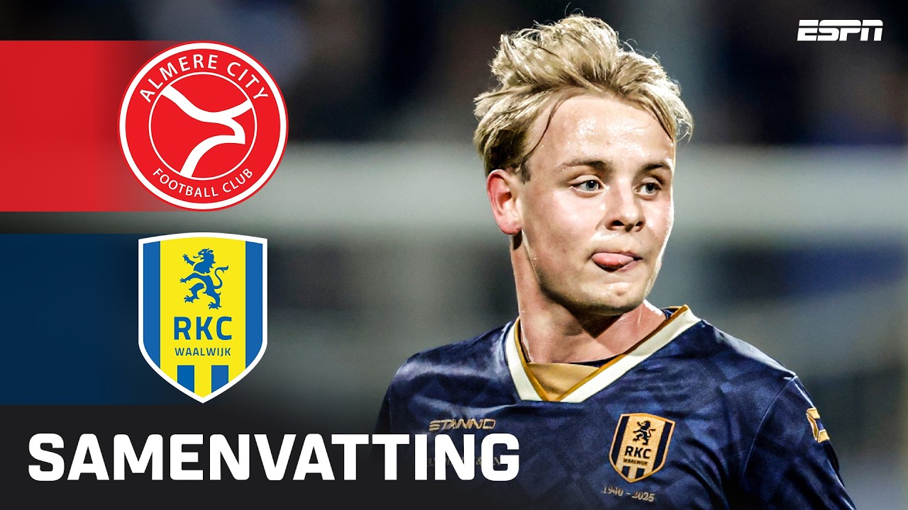Almere City vs RKC Waalwijk Highlights