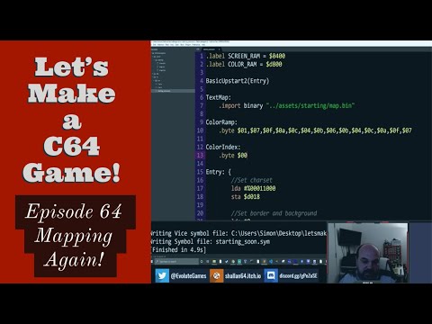 Lets Make a Commodore 64 Game - Episode 64 - 30/01/2021