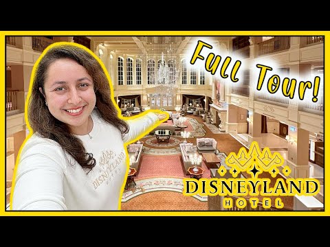 DISNEYLAND HOTEL in Paris 👑 FULL TOUR! Lobby, Shop, Restaurants & MORE | Disneyland Paris 2024