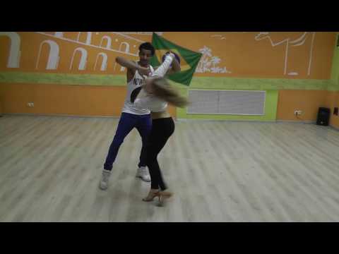 Zouk Class 12.12.16 at Brazuka Dance School - Wakko and Mari