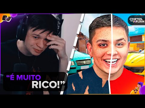 ARUAN REAGE: MILIONÁRIO aos 13 ANOS da ROÇA tem CARROS INCRÍVEIS (PAULINHO O LOKO) (BELOTOPLAYS)