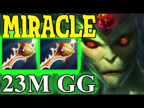 When Miracle Medusa wants to finish the game in 20 minutes l Dota 2 7.24 Gameplay