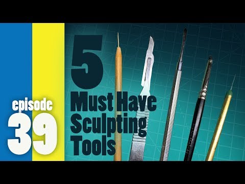 Mini-Bildhauer-Supershow 39 – 5 unverzichtbare Bildhauerwerkzeuge
