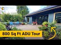 800 Sq Ft ADU Tour with a Loft | Tiny House Tour by Maxable
