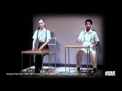 Απόσπασμα από το φιλμ Einstein on the Beach: The Changing Image of Opera, 1984. 
