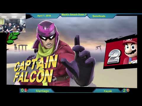 Kayak Vs Mantiago Winners Finals - Manti's Smash Down 3