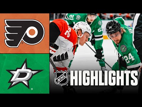Philadelphia Flyers vs. Dallas Stars | NHL Highlights | November 15, 2025