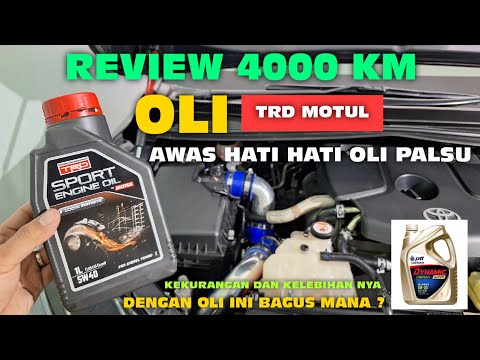 MOTUL TRD OIL REVIEW AFTER 4000 KM