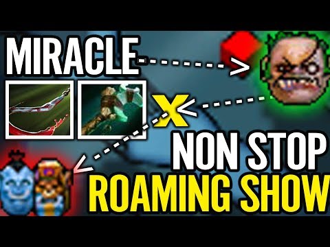 Miracle 69.96% Hook ROAMING PUDGE Max Level Support Dota 2