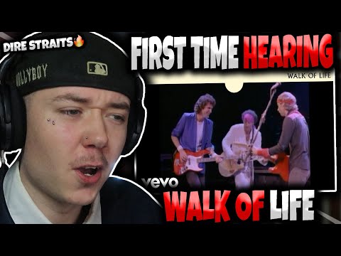HIP HOP FAN'S FIRST TIME HEARING 'Dire Straits - Walk Of Life' | GENUINE REACTION