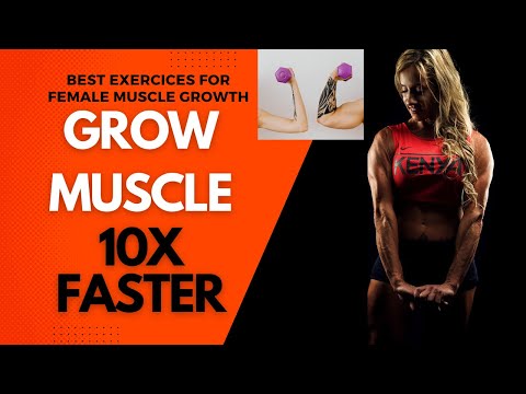 5 Best Exercices to Force Female Muscle Growth. (10X faster)