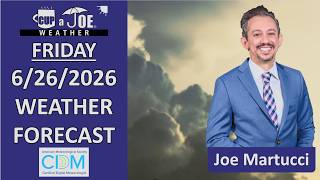 NJ will be gloomy and gray through Saturday, but it's not all that wet
