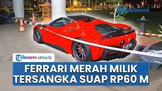 Penampakan Mobil Ferrari Merah dari Tersangka Suap Penanganan Perkara CPO yang Disita Kejagung