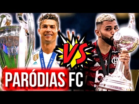 ♫ LIBERTADORES vs CHAMPIONS LEAGUE | DUELO FC - Paródia Sem Sal - Marília Mendonça