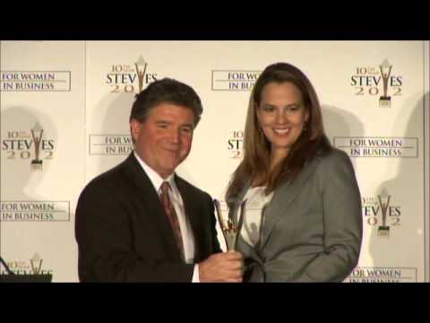 Tammy Hammond of PGi wins a 2012 Gold Stevie Award