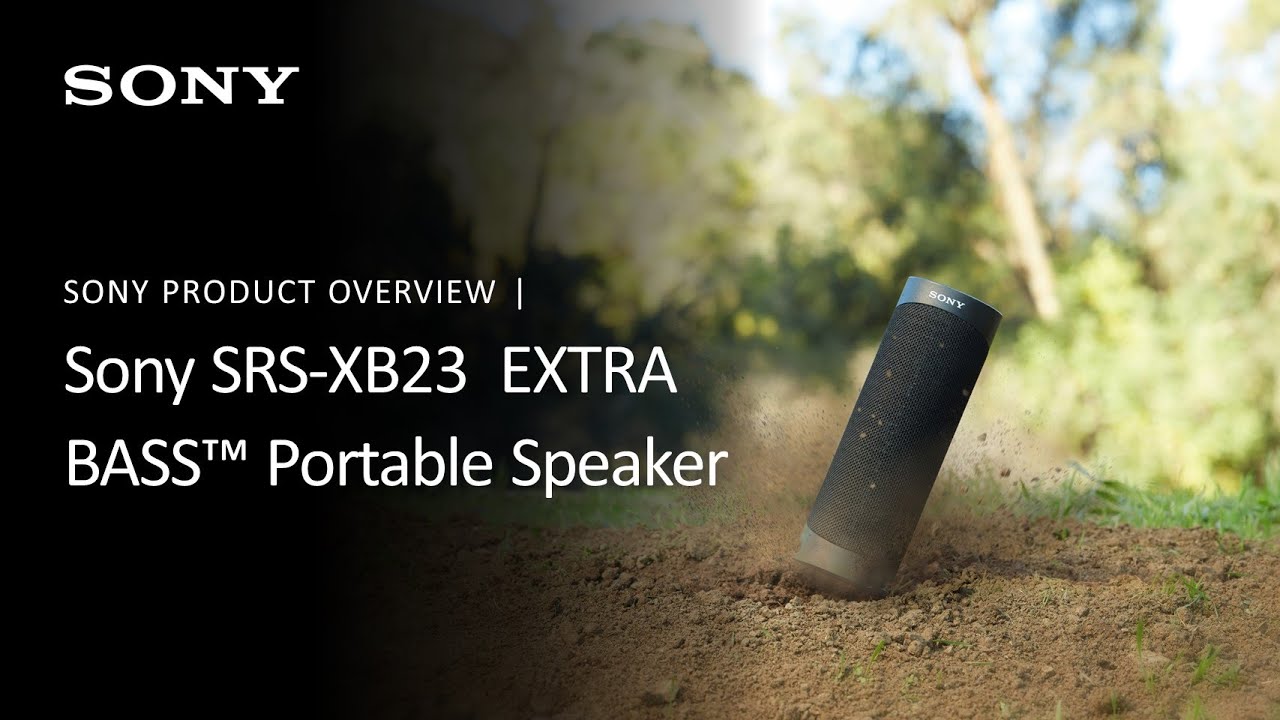 Sony XB23 EXTRA BASS Bluetooth | Portable SRSXB23 Speaker Wireless