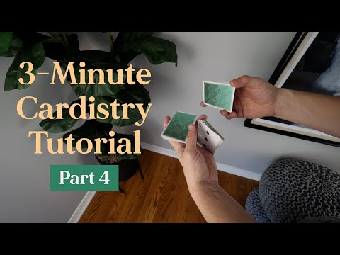 Beginner Cardistry / 3-Minute Tutorial - Part 4