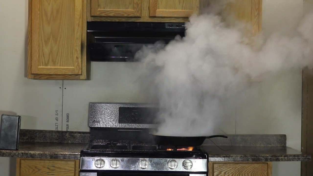 FireBot 14 Inch Cooking Pan at 26 Inch Height Wind Draft