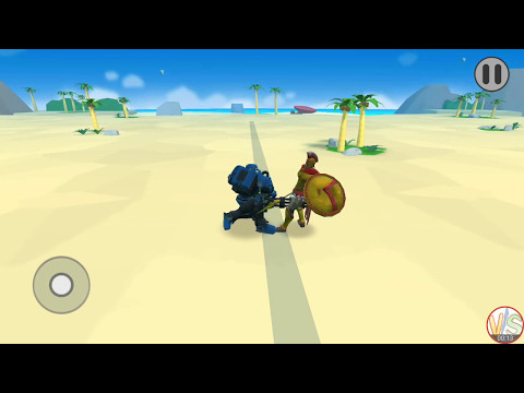 Minigun VS Spartan Epic Battle Simulator 2