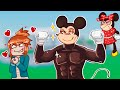 TROLLING as BUFF MICKEY on ROBLOX VOICE CHAT DEFAULT Thumbnail