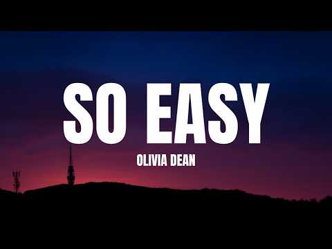 Olivia Dean - So Easy (To Fall In Love) (Lyrics)
