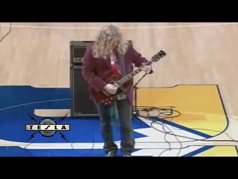 TESLA - Frank Hannon Star Spangled Banner Denver Nuggets - LA Lakers 2006