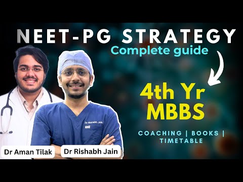 How to Study for NEET PG in 4th Year of MBBS - COMPLETE ROADMAP ft. @DrAmanTilak #neetpg #inicet