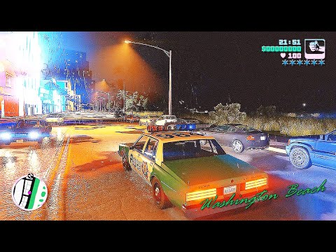 GTA Vice City Remastered 2020 Gameplay! 4k 60fps Next-Gen Ray Tracing Graphics [GTA 5 PC Mod]