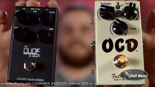 Video thumbnail for OVERDRIVE SHOOTOUT - Fulltone OCD vs. J. Rockett Audio Designs The Dude by N Stuff Music