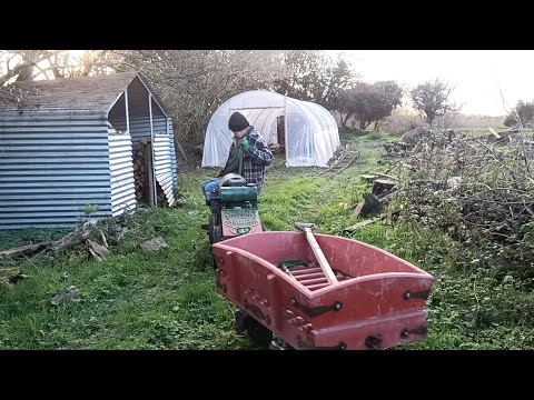The Narrow-Gauge Loco Finally Has a Home: Polytunnel Rebuild Project