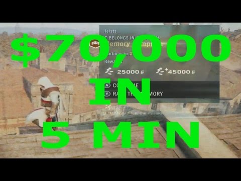 Assassin's Creed Unity Make $70,000 in 5 Minutes with Walk-through! (Part 1)