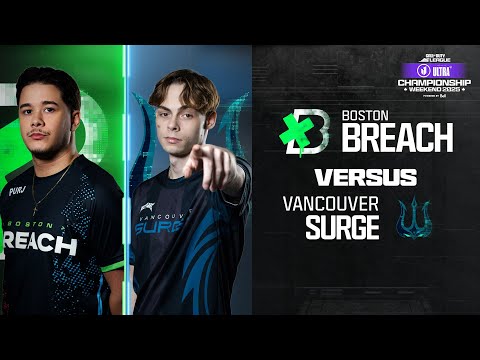 @BOSBreach vs @VancouverSurge | Championship Weekend | Losers Finals