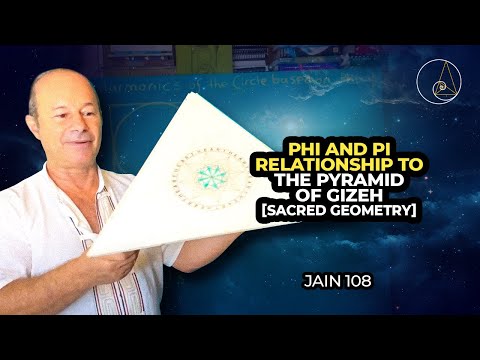 Phi and Pi Relationship to the Pyramid of Gizeh.  [Sacred Geometry]