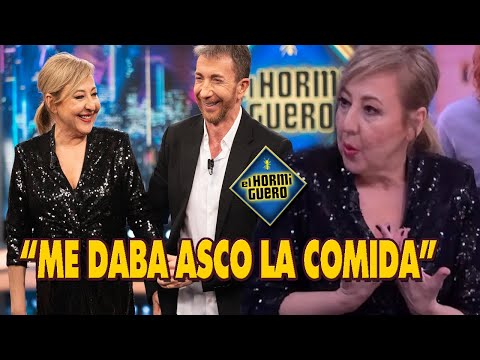 CARMEN MACHI CONFIESA en EL HORMIGUERO que SUFRIÓ ANOREXIA INFANTIL "EMPECÉ A COMER CON 7 AÑOS"
