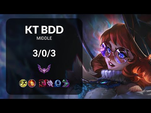 KT Bdd Aurora vs Sylas MIDDLE - KR MASTER Patch 15.5